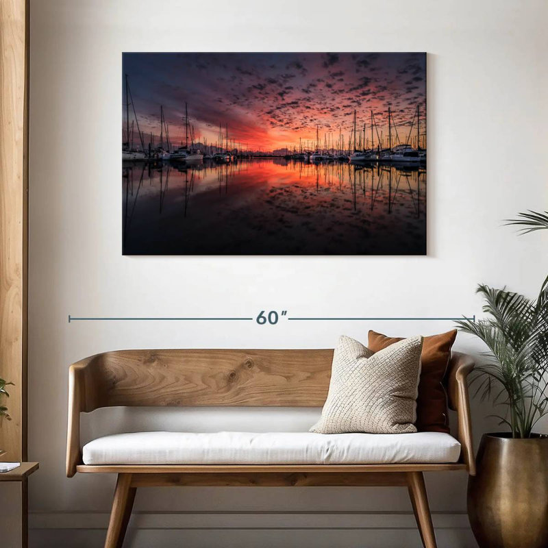 Mehar Boats Docket On The Harbor, 30" H x 45" W