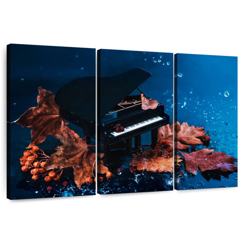 Petit piano Abarca Autumn, H 42 po x l 65 po