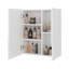 Armoire de salle de bain murale moderne avec miroir intégré