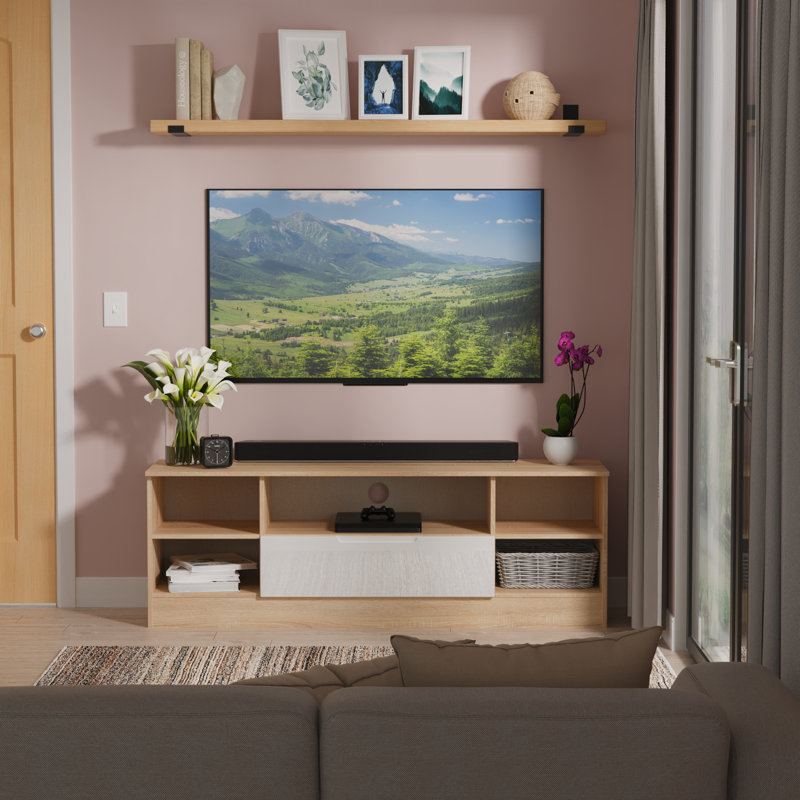 Taila Unfinished TV Stand for TVs up to 65"