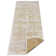 Reversible Flatweave Ocher/Ivory Rug