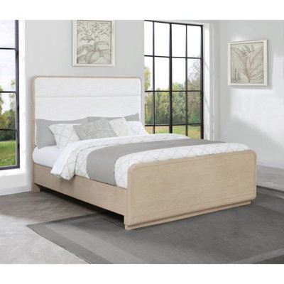 Solis Upholstered Panel Bed
