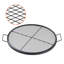 Grille ronde en acier allié pour foyer-91498256