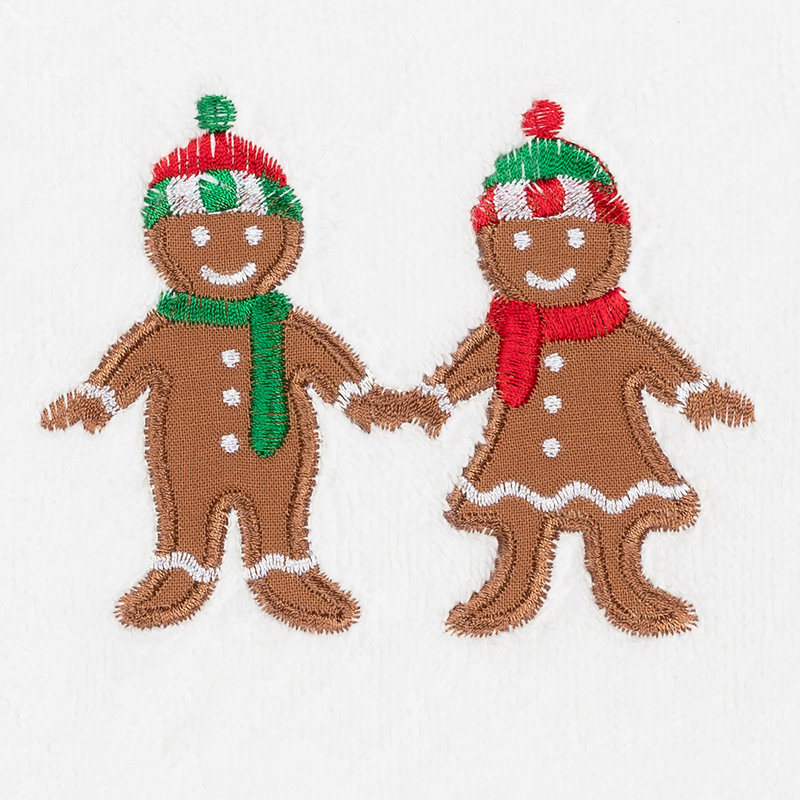 Christmas Hand Towels Midweight Hand Towel, White