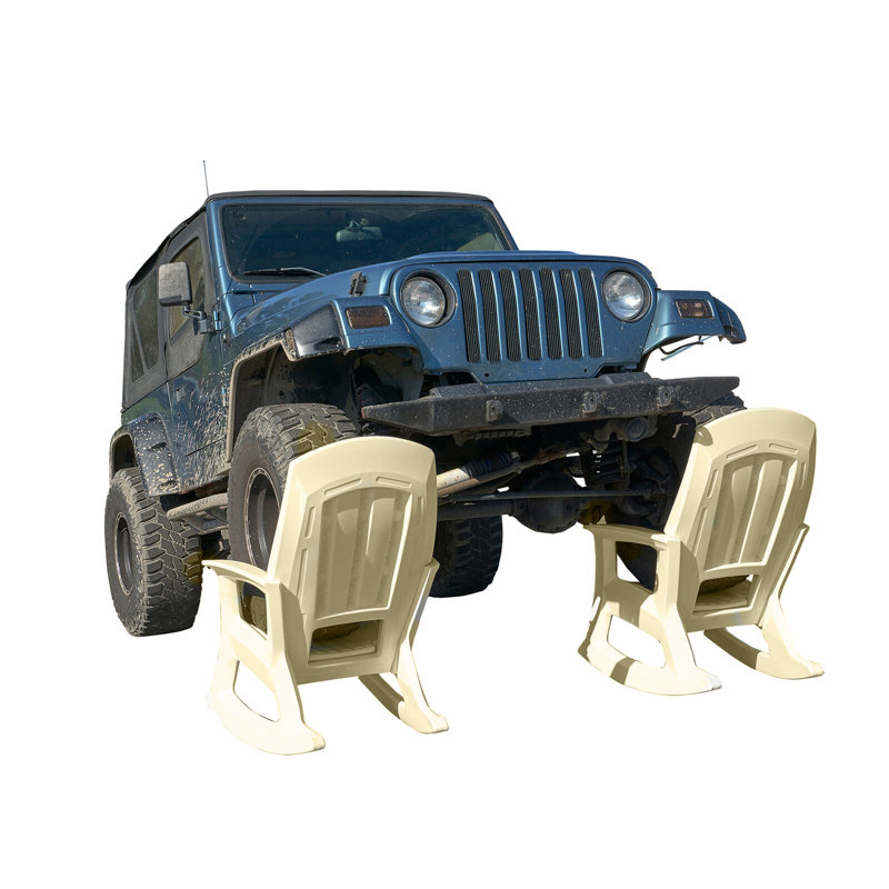 Outdoor Chair, Tan