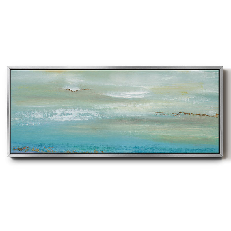 Distant Horizon- Framed Canvas, 24" H x 60" W