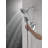 Linden 17 Series Dual-Function Shower Faucet, Shower Trim Kit with 4-Spray In2ition 2-in-1 Dual Hand Held Shower Head with Hose, Chrome (Valve Not Included)-6898380