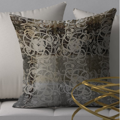 Housse et insert de coussin carré charmant