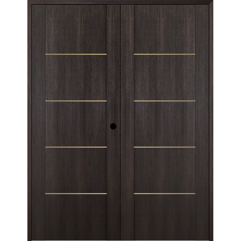 Porte française Avon 01, L 59,50 po x H 79,38 po, Chêne Veralinga, Gauche