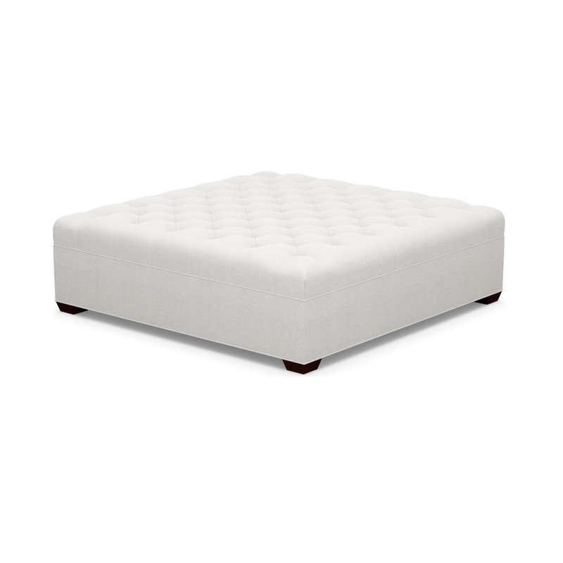 Square Ottoman, 7245-70, Walnut