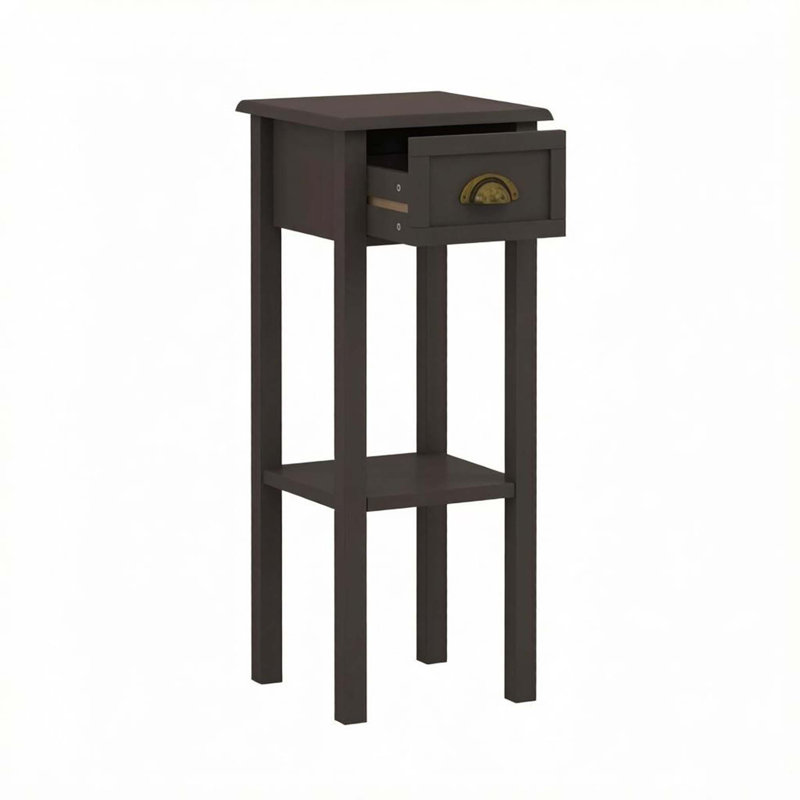 Space-Saving Console Table with Drawer and Shelf