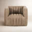 Augustine Swivel Tufted Club Chair-530438780