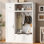 Hall Tree 59'' Wide With Bench And Shoe Storage