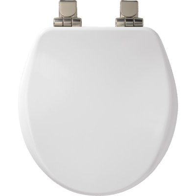 Siège de toilette rond en bois Alesio