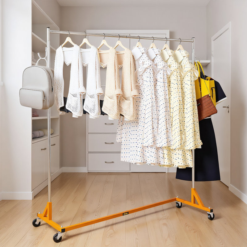 Rolling Z Garment Rack