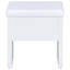 Coiffeuse avec miroir et tabouret Walsh