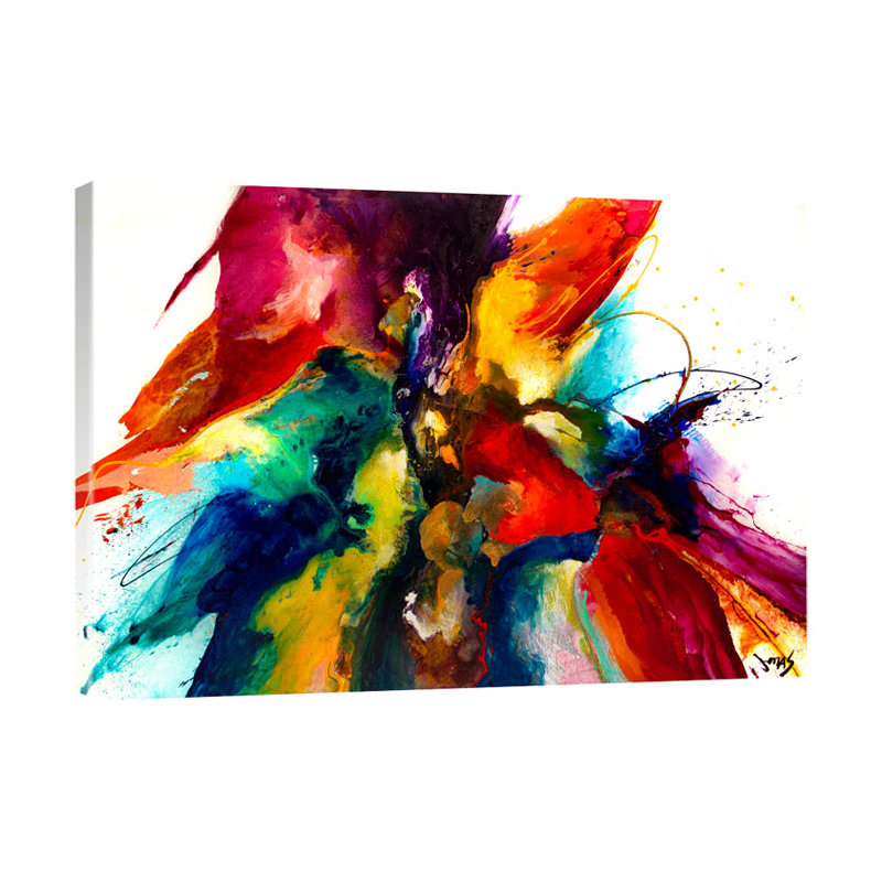 « Flourish III »- Impression sur toile, H 32 po x l 48 po, Toile, Sans cadre