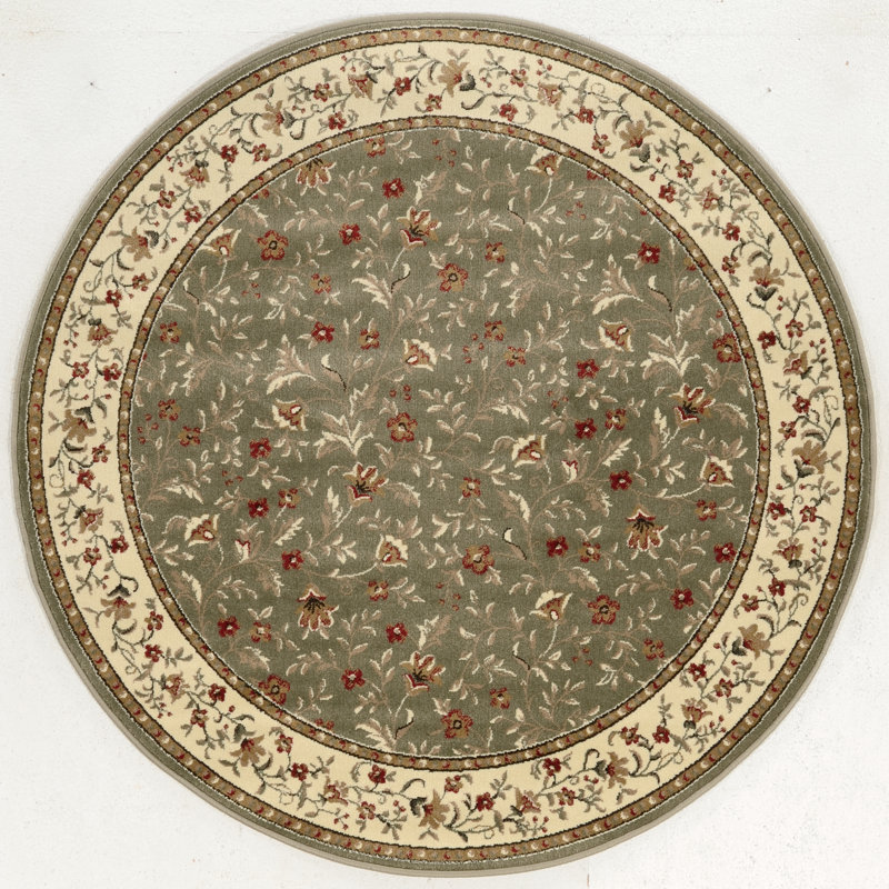 Tapis vert , Rond 5 pi 3 po