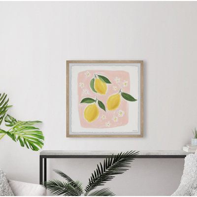 Lemons - Single Picture Frame Painting