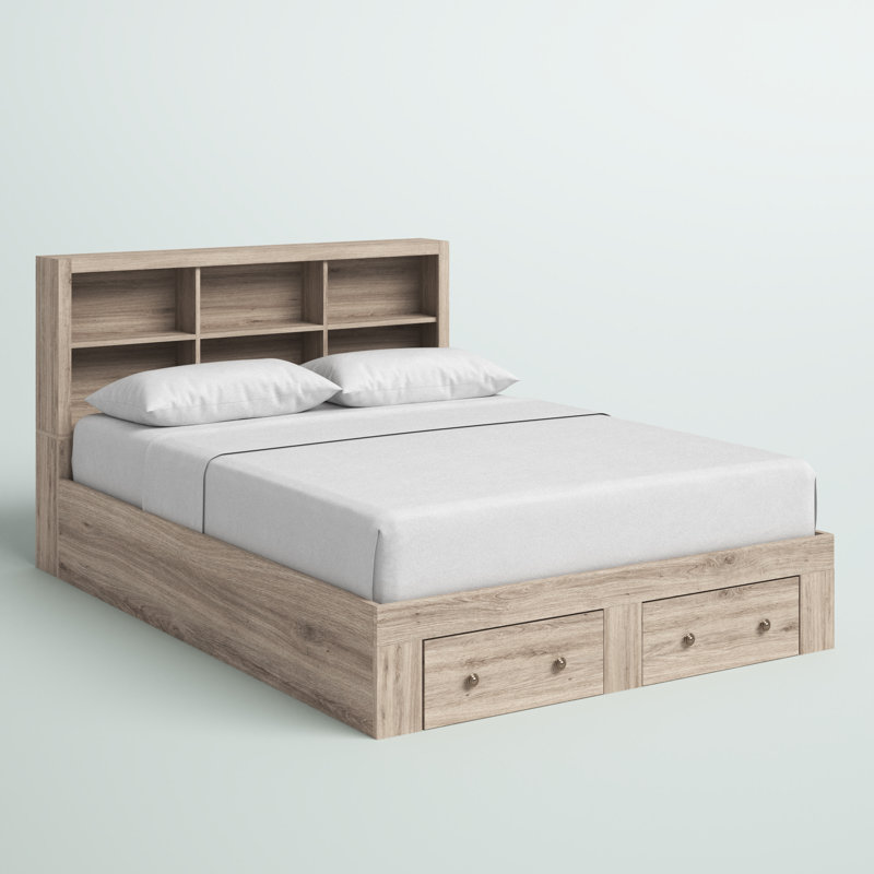 Beckville Bookcase Storage Bed, King