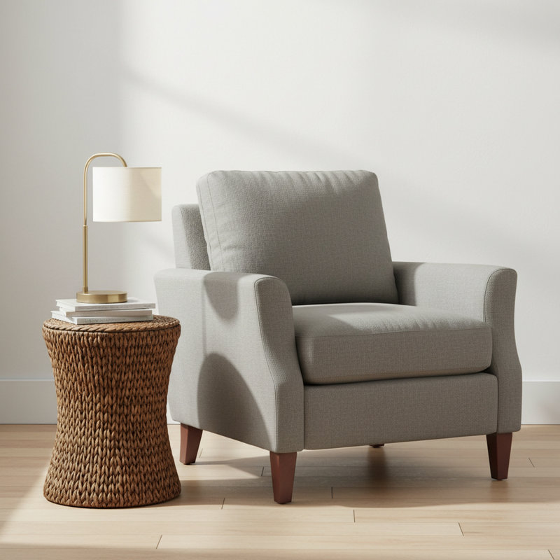 Northside End Table, Gold Patina
