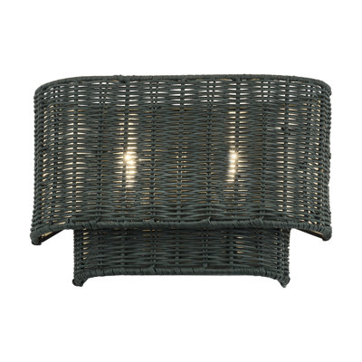 Applique murale en nickel brossé 2 lumières Arsdale