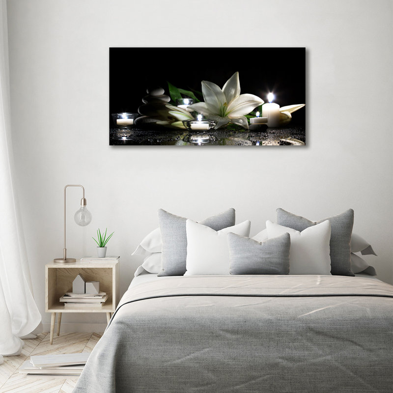 White Lily - No Frame Print on Canvas