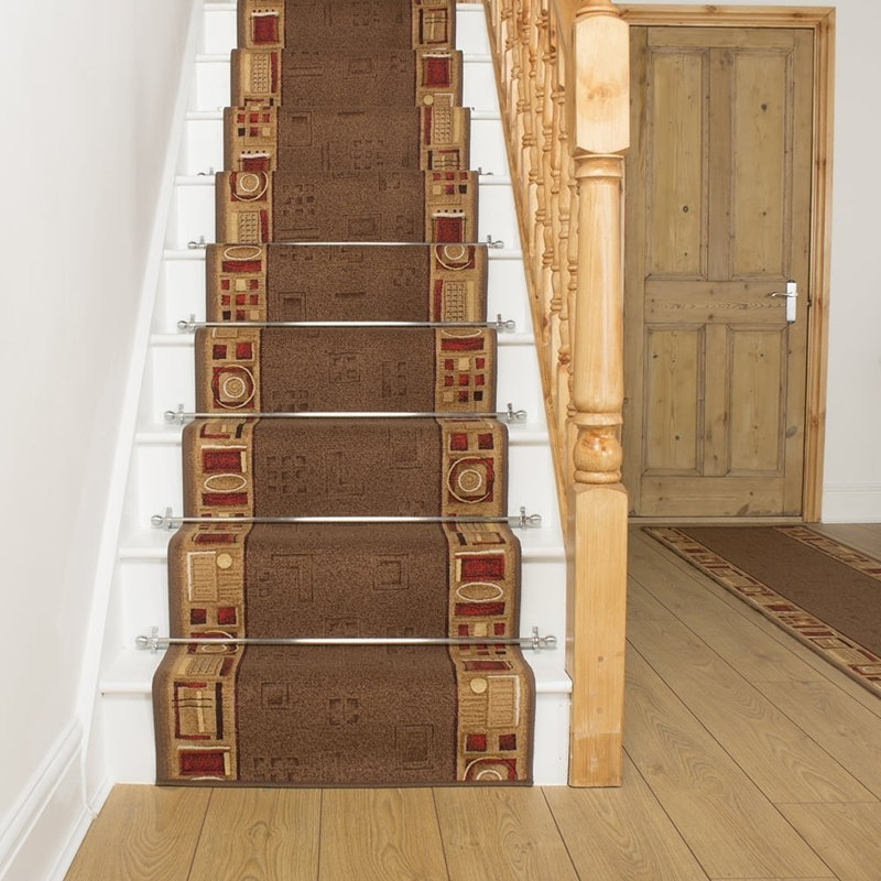 Stair Runner Almendarez Indoor Area Rug, Runner 600cm x 66cm