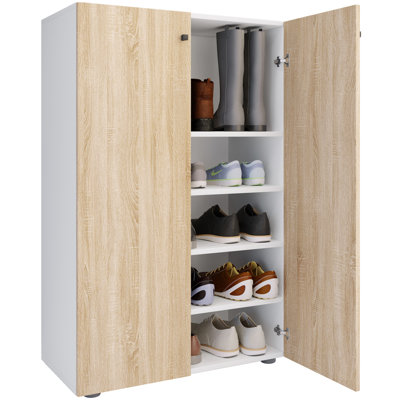 10 Pair Shoe Storage Cabinet