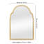 Wood Flat Wall Mirror