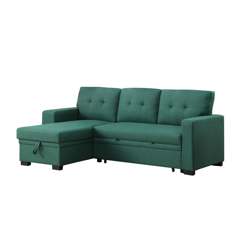 Canapé modulaire 3 pièces rembourré, Vert
