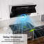900 Cfm Convertible Under Cabinet Range Hood With Voice/gesture Sensing/touch Control Panel