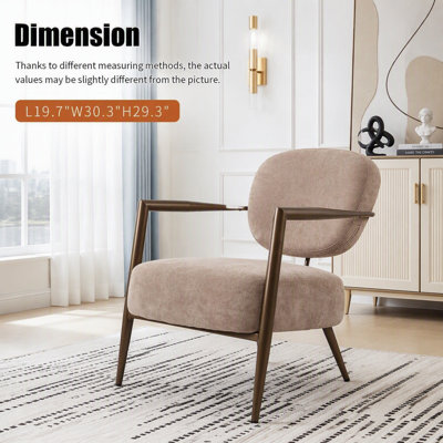 Très grand fauteuil d'appoint Mid-Century avec structure en X et assise profonde