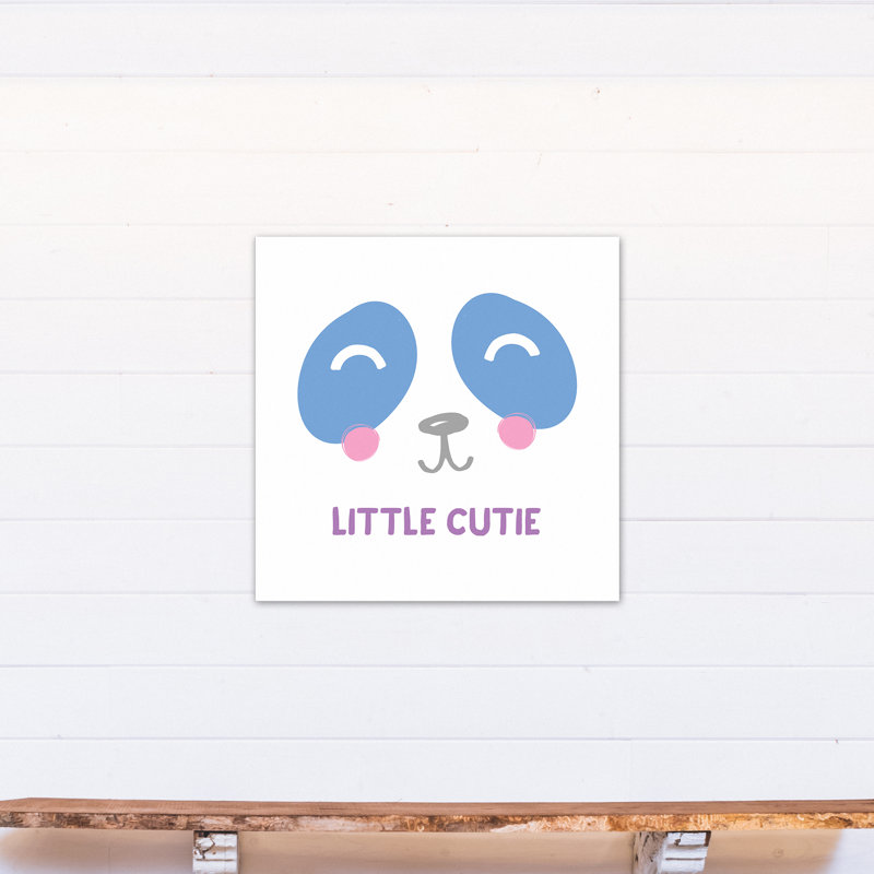 Art sur toile little cutie panda Macfarlane, H 20 po x l 20 po x P 1,25 po, Toile tendue
