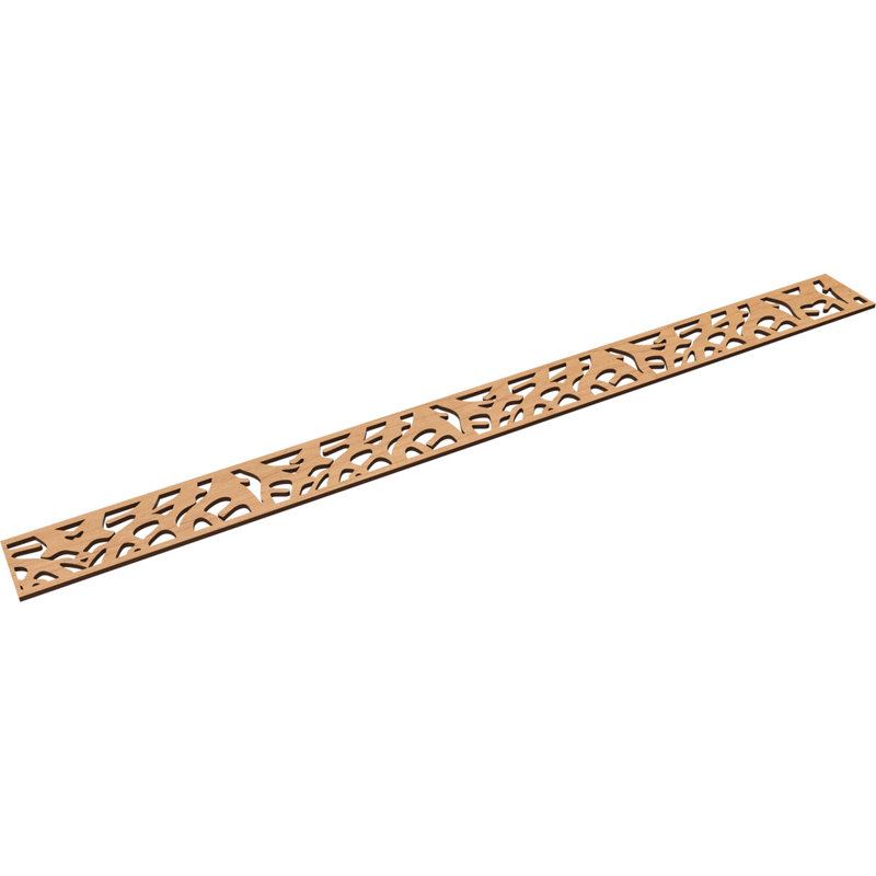 Moulure Manton, H 4 po x l 46,375 po x P 0,25 po, Érable