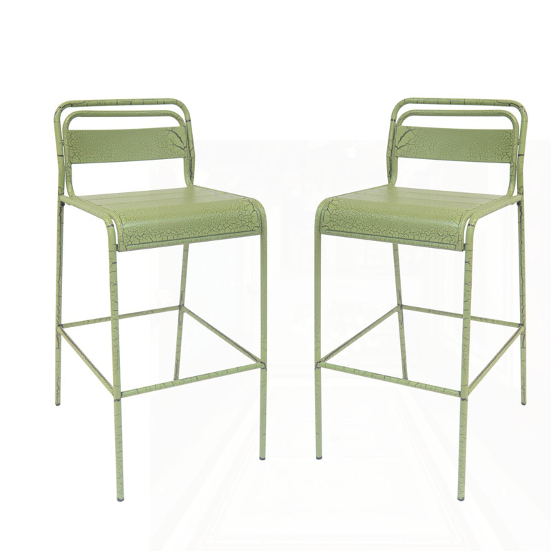 Tabouret d'extérieur (ensemble de 2), Vert