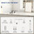 2 Handle Deck Mount Bathroom Roman Tub Faucet-115327606