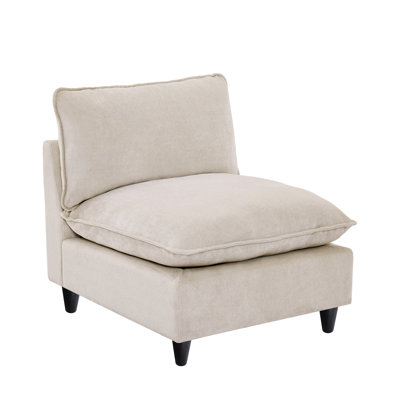Annamaria 31.5" Accent Chair Modular Sectional Sofa