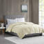 Couverture en duvet synthétique toutes saisons Gracie Mills Larry avec bordure en satin-99070763-99070769