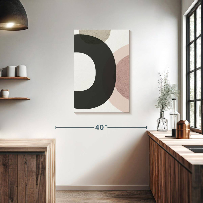 Avery Minimalist Circles I, 36" H x 24" W