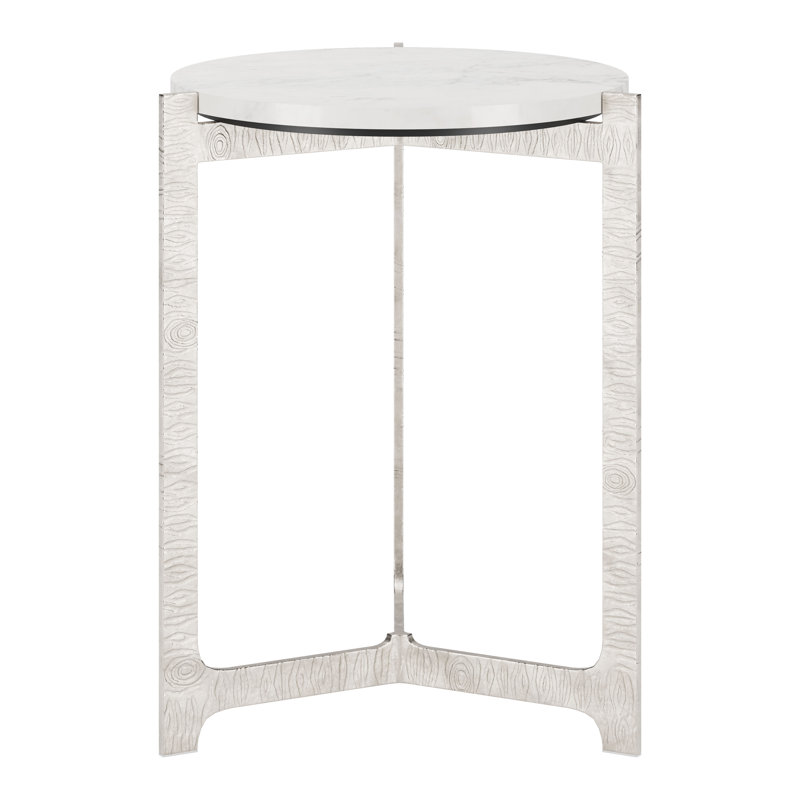 Barmas Marble Top End Table