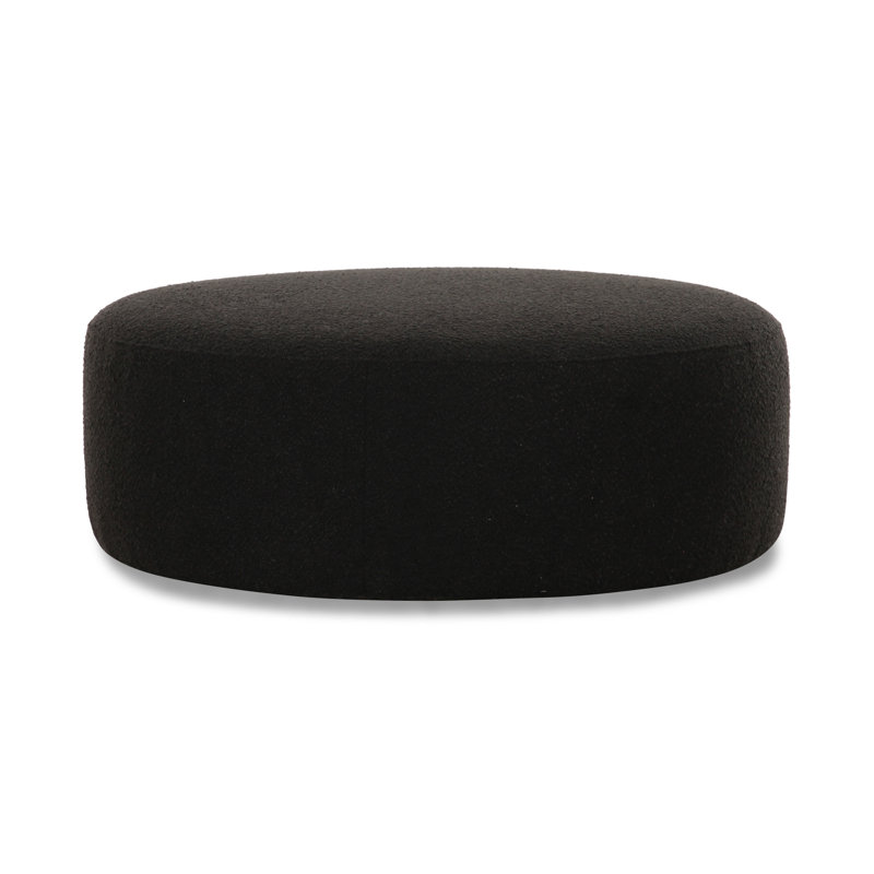Cracraft Ottoman, Black Boucle
