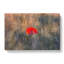 Red Poppy Flower - Wrapped Canvas-56637625