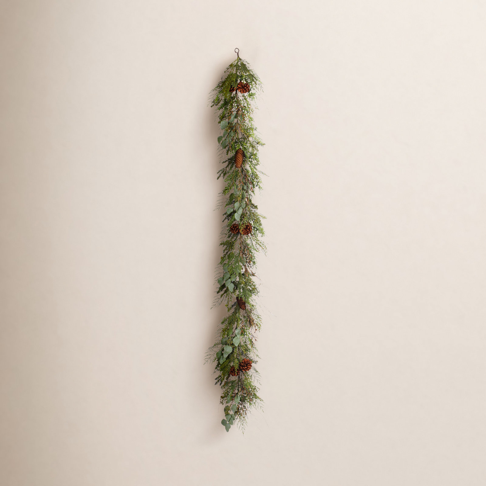 Adame 72'' in. Faux Pinecone Garland
