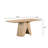 Wood Dining Table with Pedestal Base-1716364116