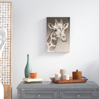 Jean the Giraffe (P) 1 Piece Wall Art