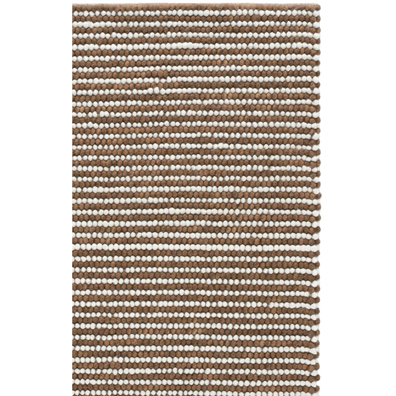 Tapis d'intérieur en laine tissé à la main Natura, 5'-0" x 8'-0" Rectangle