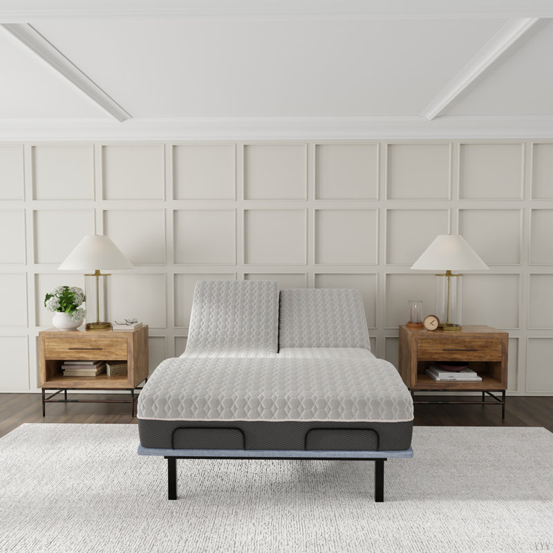 Matelas en mousse viscoélastique hybride 12 pouces, Grand lit