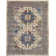 Tapis oriental ivoire / bleu Huetter