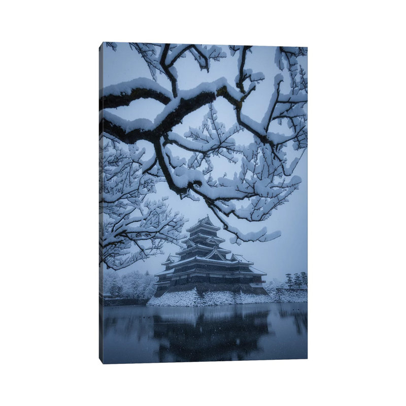 Matsumoto Castle X by Daisuke Uematsu - Print on Canvas, Wrapped Canvas, 45.72cm H x 30.48cm W x 1.91cm D